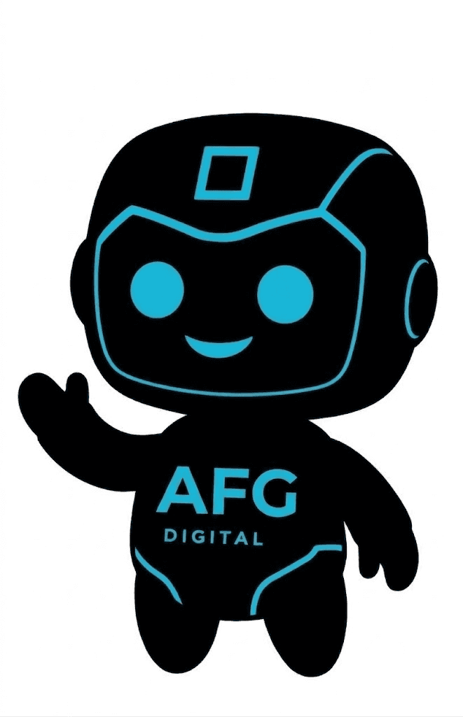 afg DIGITAL Robot Mascot